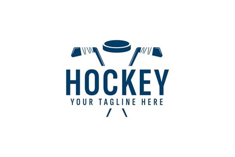 hockey logo vector icon illustration 40300083 Vector Art at Vecteezy