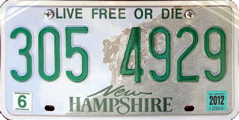 Vehicle registration plates of New Hampshire - Wikipedia