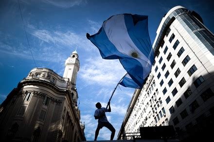 People Celebrate Peronist Loyalty Day Progovernment Editorial Stock Photo - Stock Image ...