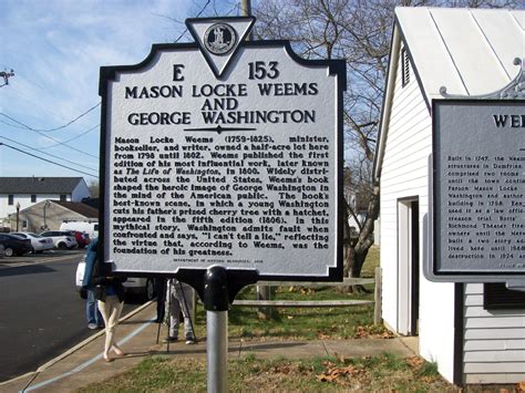 Dumfries commemorates George Washington cherry tree story with plaque