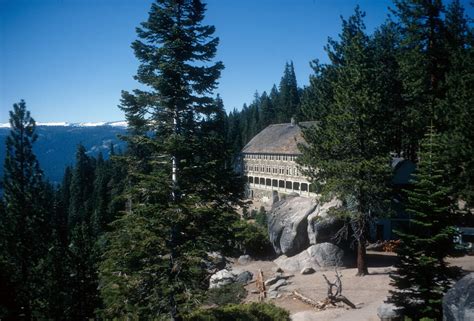 Hotel, Glacier Point, Yosemite, CA (1967) | The hotel (opene… | Flickr