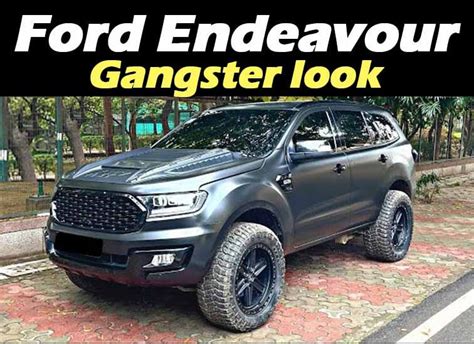 Top 10 Ford Endeavour accessories that can give your car a Gangster Look - https://wheelsupdates.com