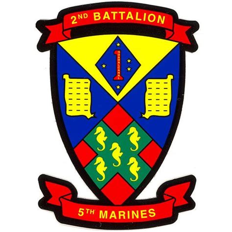 Second Battalion Fifth Marines Decal in 2022 | Marines, Us marine corps, Patriotic gear