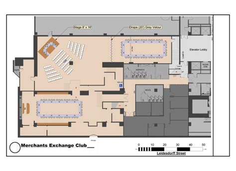 San Francisco Event Venue Floor Plans at the Julia Morgan Ballroom