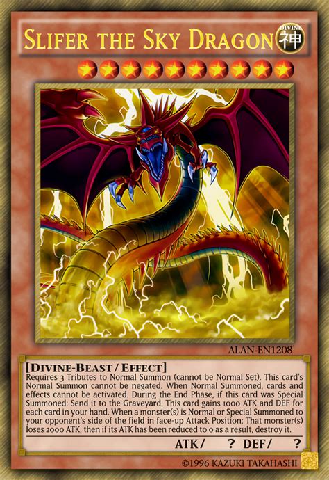 Slifer the Sky Dragon [2016] by AlanMac95 on DeviantArt