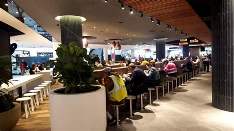 Brand new Market City food court : sydney