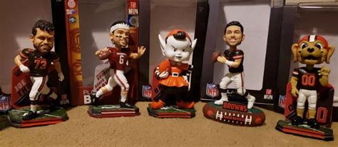 Baker Mayfield, Joe Thomas, and Browns mascot bobbleheads now available ...