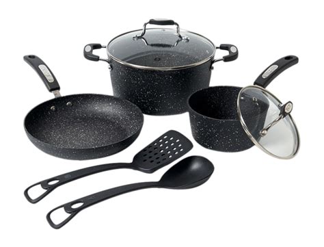 The Rock 7 Piece Cookware Set | Hy-Vee Aisles Online Grocery Shopping