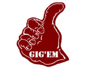 The Clutter Connection: Gig "em, Aggies!