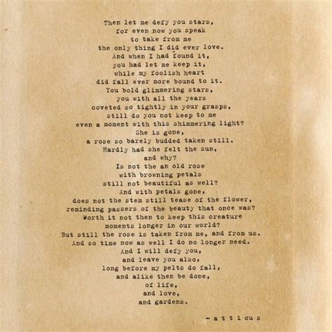 Atticus Poems | Atticus poems, Let it be, Beautiful words