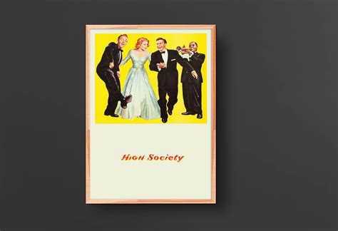 High Society Movie Poster 1956 | Etsy