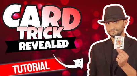 Amazing Card Trick Revealed! (Card Change Tutorial For Beginners) - YouTube