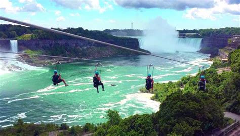 Thrill-Seekers Can Now Zipline Over Niagara Falls