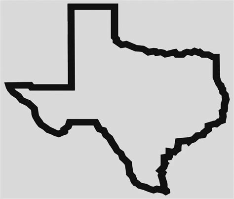 Texas Silhouette Vector at GetDrawings | Free download