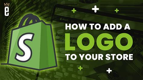 How to Add a Logo to Your Shopify Store - YouTube