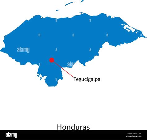 Map Honduras Capital City - Share Map