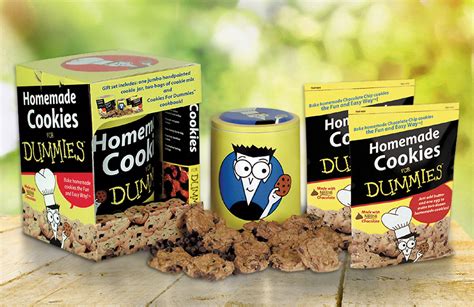 Homemade Cookies for Dummies Product Packaging • The Graphic Element