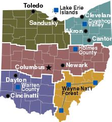 File:Map of Ohio Regions.svg - Wikitravel Shared