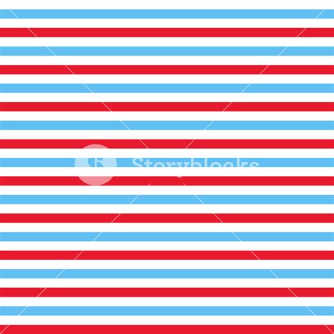 White, Red, And Blue Nautical Striped Pattern Royalty-Free Stock Image - Storyblocks