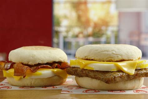 Wendy’s Drops New English Muffin Breakfast Sandwiches