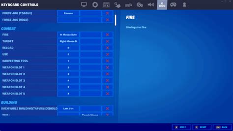 Best Keyboard and Mouse Settings in Fortnite - Videogamer