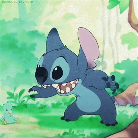 Stitch Surprise GIF - Stitch Surprise Blue - Discover & Share GIFs