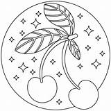 Cherry coloring Page  Free Printable Coloring Pages sketch template