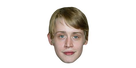 Macaulay Culkin Celebrity Mask - Celebrity Cutouts