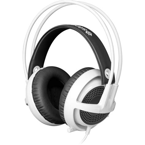 SteelSeries Siberia V3 Gaming Headset (White) 61356 B&H Photo