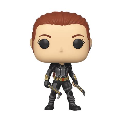 Funko POP! Marvel: Black Widow - Black Widow (Grey Suit) - Walmart ...