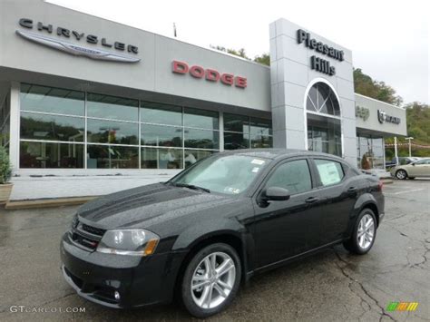 2013 Black Dodge Avenger SXT #71531672 | GTCarLot.com - Car Color Galleries