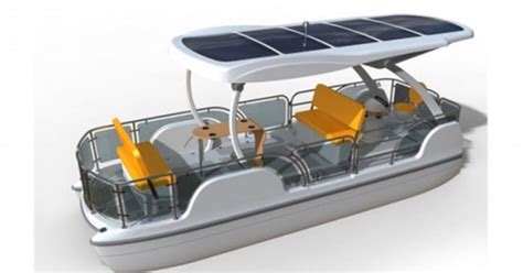 Solar powered pleasure boat gets design overhaul