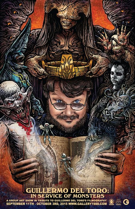 Um tributo ao cineasta Guillermo del Toro | Update or Die! | Arte horror, Arte de monstro ...