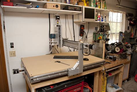 Homemade CNC Router Side | This is my homemade 3' x 4' 4 axi… | Flickr