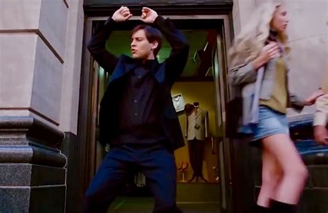 Emo Peter Parker dancing (for some reason), “Spider-Man 3.” | Marvel ...