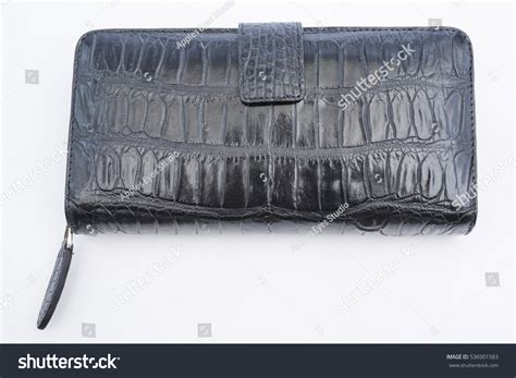 Crocodile Skin Wallet Black Leather Texture Stock Photo 536901583 | Shutterstock