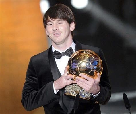 Lionel Messi ballon d'or 2009