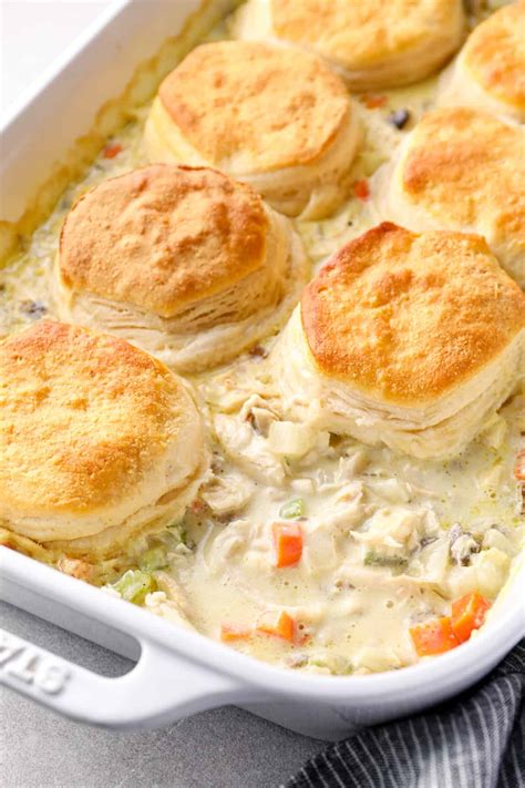 Chicken Pot Pie Casserole Recipe - Easy Chicken Recipes