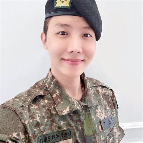 BTS’ J-Hope shares photos in military uniform as he completes basic ...