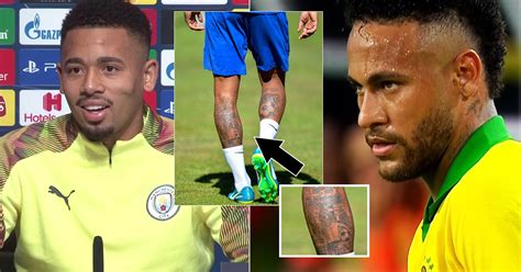 'It really says everything'. Gabriel Jesus names one Neymar's tattoo that made him love Ney even ...