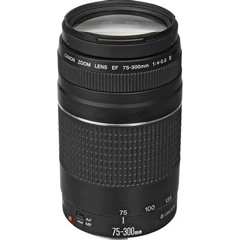 Canon camera lens EF 75 300mm F/4 5.6 III Telephoto Lenses for Canon 1300D 600D 700D 750D 760D ...