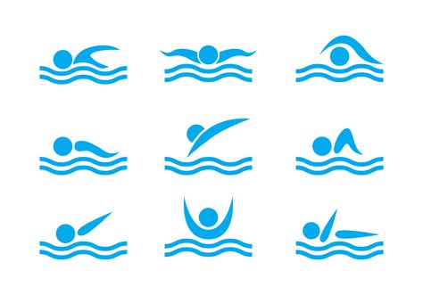 Swimming Vector - Download Free Vector Art, Stock Graphics & Images