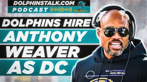 Dolphins Hire Anthony Weaver as DC - Miami Dolphins