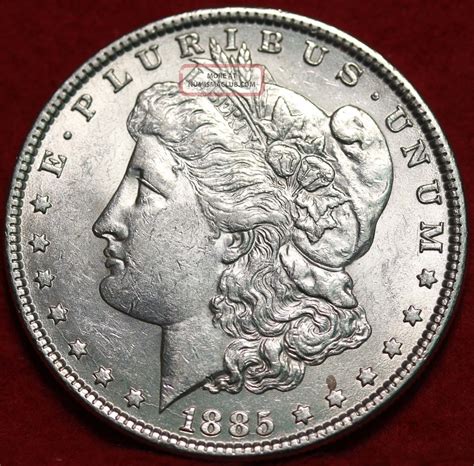 1885 Silver Morgan Dollar