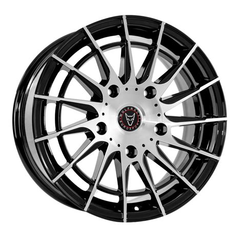 Wolfrace Eurosport Aero Gloss Black / Polished Alloy Wheel - Wolfrace ...