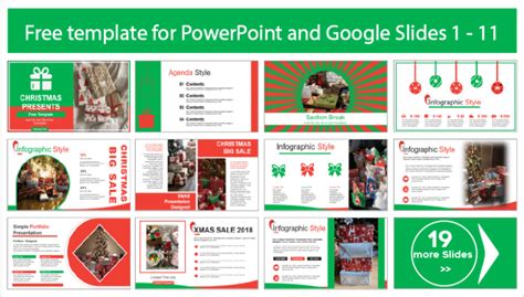 Christmas Gifts Template - PowerPoint Templates and Google Slides