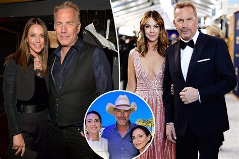 Kevin Costner wears wedding ring, poses with women pre-divorce ...