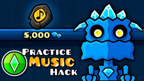 CÓMO CONSEGUIR EL PRACTICE MUSIC HACK EN GEOMETRY DASH 2.2 - YouTube