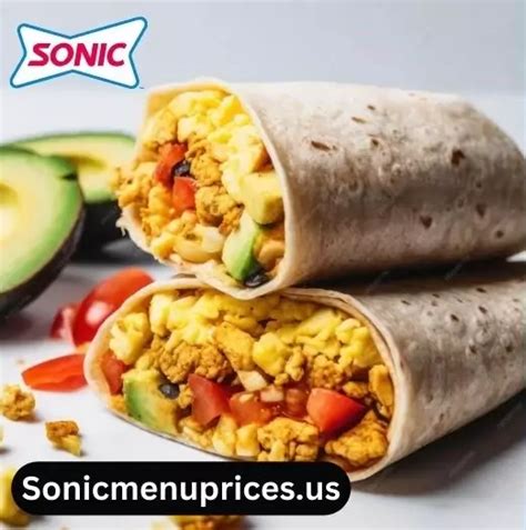 Enjoy Sonic Breakfast Burritos - Explore Prices & Calories