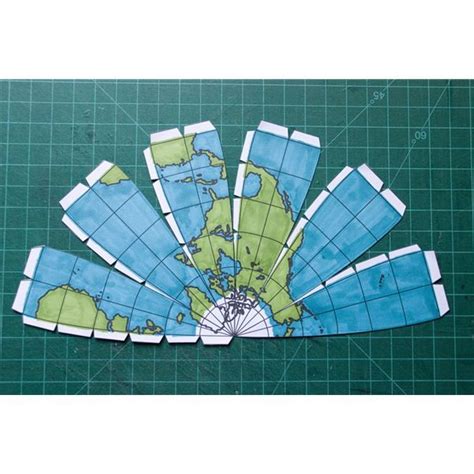 How to Make a Homemade Globe Using Print-and-Assemble Capability | Paper globe, Globe crafts, 3d ...